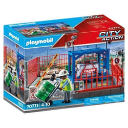 Dépot avec clôture Playmobil City Action