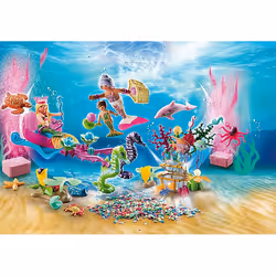Playmobil Cal Avent Jeu de bain Le monde sirènes, Action/Aventure