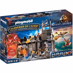 Calendrier de lAvent PLAYMOBIL - Novelmore - 70778 - Pour Enfant - Vert