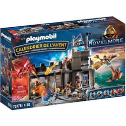 Calendrier de lAvent PLAYMOBIL - Novelmore - 70778 - Pour Enfant - Vert