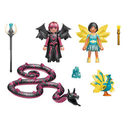 Playmobil Crystal Fairy et Bat Fairy avec animaux