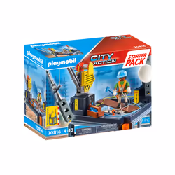 Playmobil City Action 70816, Construction, 4 an(s), Multicolore, Plastique