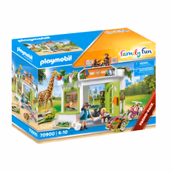 Playmobil FamilyFun 70900, Zoo, 4 an(s), Multicolore, Plastique
