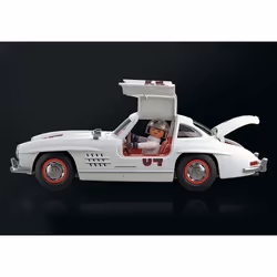 Playmobil 70922, Véhicule de course, 5 an(s), Noir, Blanc