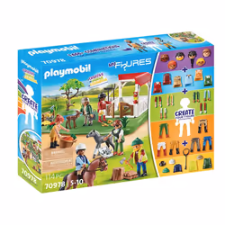 Playmobil Figures My : Horse Ranch, Ferme, farm, 5 an(s), Multicolore