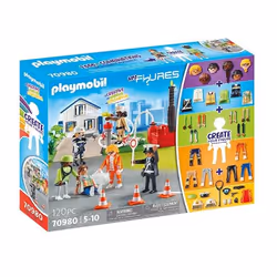 Playmobil Figures Secouristes, Poste de secours, 5 an(s), Multicolore