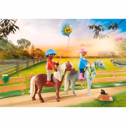 Playmobil Country Décoration de fête avec poneys