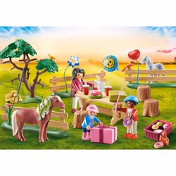 Playmobil Country Décoration de fête avec poneys