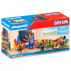 Playmobil City Life 71036, École, 4 an(s), Multicolore