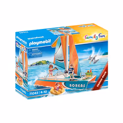 Playmobil FamilyFun 71043, Kit de figurines jouets, 4 an(s)