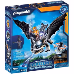 Playmobil Dragons 71081, Kit de figurines jouets, 4 an(s), 39 pièce(s)
