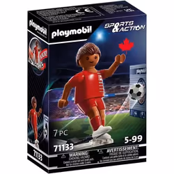 PLAYMOBIL 71133 Sports et Action Joueur de foot Canada