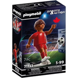 PLAYMOBIL 71133 Sports et Action Joueur de foot Canada