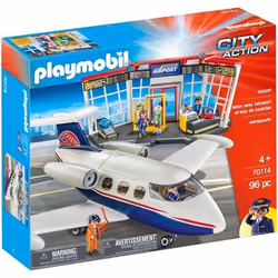 PLAYMOBIL 71153 Aéroport et avion City Action 146 pièces Dès 4 ans