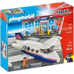 PLAYMOBIL 71153 Aéroport et avion City Action 146 pièces Dès 4 ans