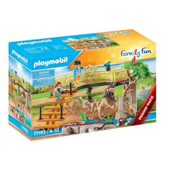 Playmobil FamilyFun Outdoor Lion Enclosure