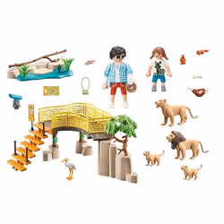 Playmobil FamilyFun Outdoor Lion Enclosure