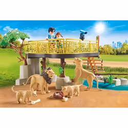 Playmobil FamilyFun Outdoor Lion Enclosure