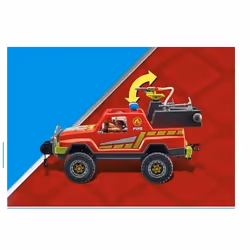 Playmobil City Action Pick-up et pompier