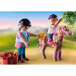 Playmobil Country Starter Pack Cavaliers et chevaux - Vue supplémentaire 4