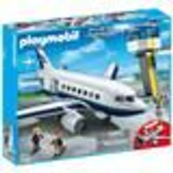 Avion et tour de contrôle - PLAYMOBIL - 71392 - Blanc - Mixte - 4 ans et plus