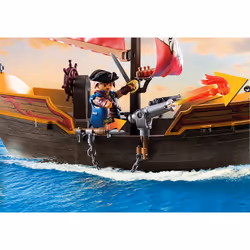 Playmobil Chaloupe des Pirates Coffret Jeu Figurines 101 Pièces 4-10 Ans - Vue supplémentaire 5