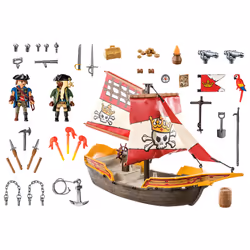 Playmobil Chaloupe des Pirates Coffret Jeu Figurines 101 Pièces 4-10 Ans - Vue supplémentaire 6