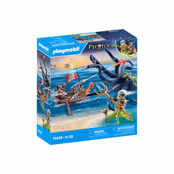 Playmobil Pirate avec pieuvre géante, Action/Aventure, 4 an(s), Multicolore