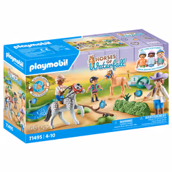 Playmobil Horses of Waterfall 71495, Ferme, 4 an(s), Multicolore, Plastique