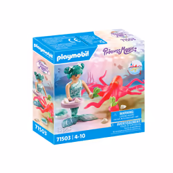 Playmobil Meerjungfrau mit Farbwechselkrake, Action/Aventure, 4 an(s), Multicolore, Plastique