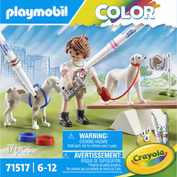 Playmobil Color Educatrice avec chiens - Vue supplémentaire 2