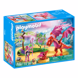 Playmobil Dinos Dragon, Animal, 4 an(s), Multicolore, Plastique