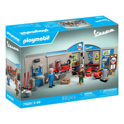 Playmobil Vespa Garage - Style rétro - années 60