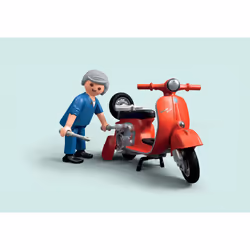 Playmobil Vespa Garage - Style rétro - années 60 - Vue supplémentaire 7
