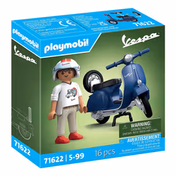 Playmobil 1969 Vespa 150 Sprint Veloce - Bleu, Sprint veloce, 5 an(s), Bleu, Plastique