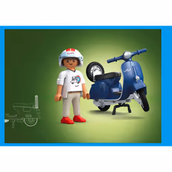 Playmobil 1969 Vespa 150 Sprint Veloce - Bleu