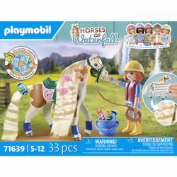 Playmobil Ellie avec cheval