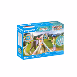 Playmobil Cavalière avec crinière à colorier, Animal, 3 an(s), Multicolore, Plastique