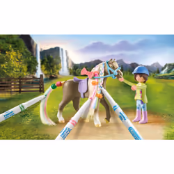 Playmobil Cavalière avec crinière à colorier - Vue supplémentaire 4