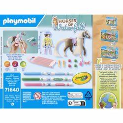 Playmobil Cavalière avec crinière à colorier - Vue supplémentaire 6