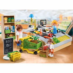 Playmobil Caisse de paiement supermarché