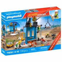 Playmobil Ouvriers et chantier, Construction, 3 an(s), Multicolore, Plastique