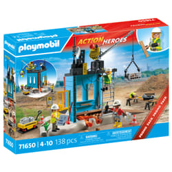 Playmobil Ouvriers et chantier