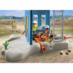 Playmobil Ouvriers et chantier