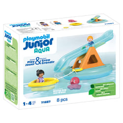 Playmobil Ilôt avec toboggan aquatique
