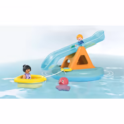 Playmobil Ilôt avec toboggan aquatique - Vue supplémentaire 5