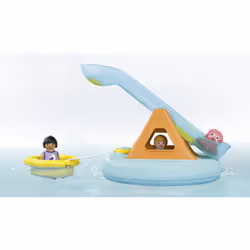 Playmobil Ilôt avec toboggan aquatique - Vue supplémentaire 7