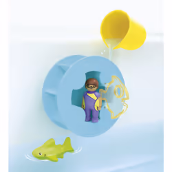 Playmobil Roue aquatique avec bébé requin - Vue supplémentaire 5