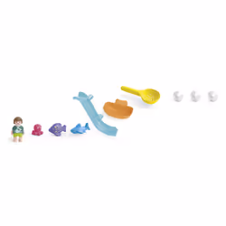 Playmobil Toboggan aquatique et animaux marins