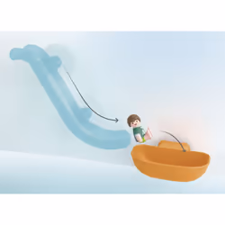 Playmobil Toboggan aquatique et animaux marins - Vue supplémentaire 5